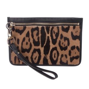 SOLD ⚠️ ALEXANDER WANG Prisma leopard wristlet